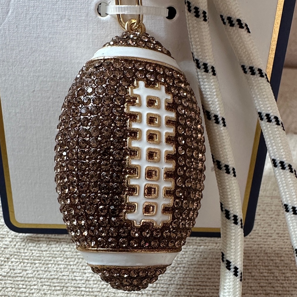 Piper N Gold and Brown Bag Charm & Keychain - Picture 5 of 10